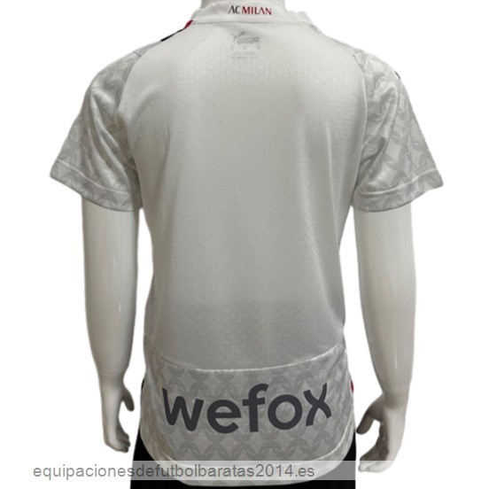 Nuevo Tailandia 2ª Jugadores Camiseta Niños AC Milan 23/24 Blanco Baratas